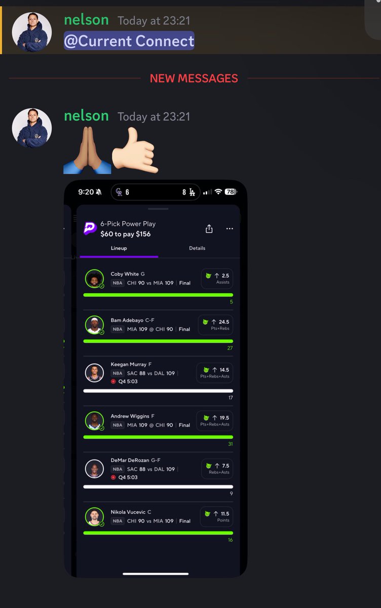 CurrentConnect_'s tweet image. MLB/Soccer next two days . Gonna start using NBA props friday as early as 5 AM

discord.gg/XBsT45BfGH

buy.stripe.com/bIY7uE6dY6xw86…

#RealMadridVsArsenal #PlayInTournament #NBAPlayoffs #twitch #Discord