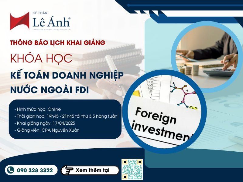 ketoanleanh's tweet photo. Khóa học kế toán doanh nghiệp nước ngoài FDI ngày 17/04/2025
Chi tiết khóa học và ưu đãi xem tại Link: https://t.co/NeNLrbNsH7
#ketoanleanh #khoahocketoandanhnghiepnuocngoaifdi https://t.co/cje5O3tDFD