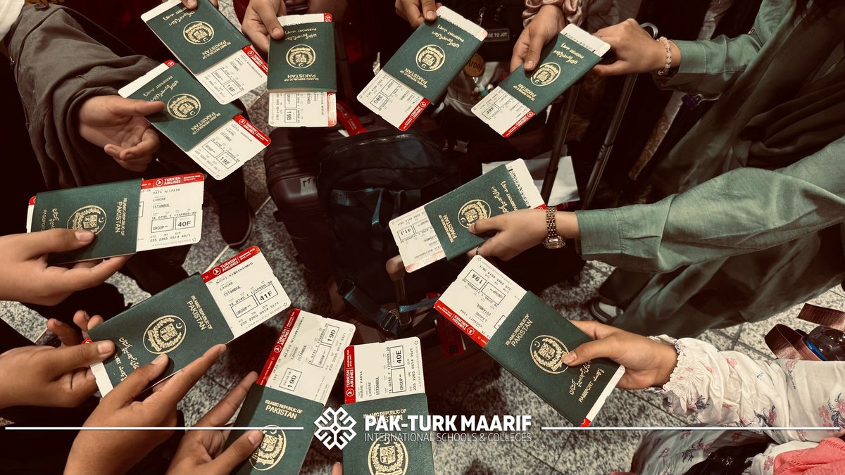 PakTurkMaarif's tweet image. Our brilliant students from Pak-Turk Maarif International Multan Campuses are all set to fly to Türkiye to represent Pakistan at the TRT 47th International 23 April Children’s Festival! 🌍🇵🇰🇹🇷
#PakTurkMaarif #TRTFestival #23AprilFestival #GlobalCitizens #PrideOfPakistan #Multan