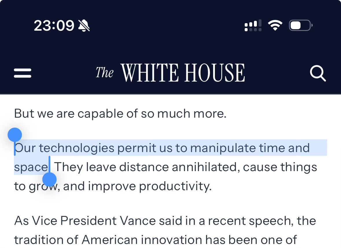 Cool, let’s go back a couple weeks and maybe undo all this tariff fuckery kthx