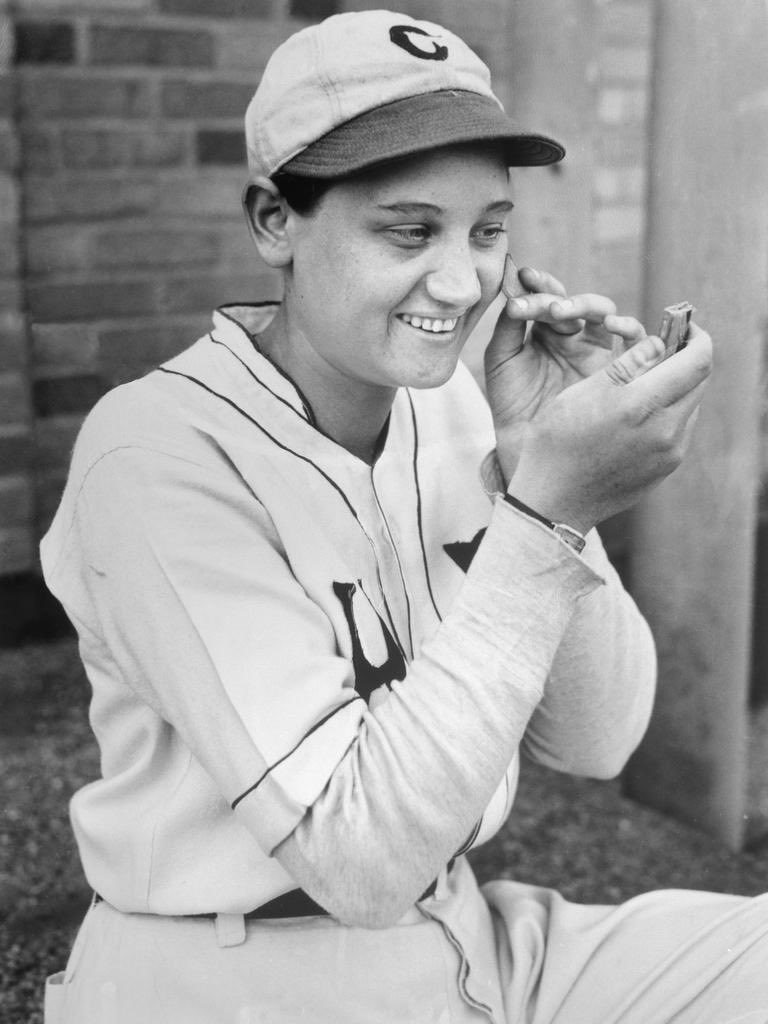 Jackie Mitchell, the 17 year old girl pitcher who struck out Babe Ruth and Lou Gehrig in an exhibition game between the New York Yankees and the Chattanooga Lookouts Class AA minor league team in 1931. Dazzy Vance, her family’s next door neighbor, taught her how to pitch