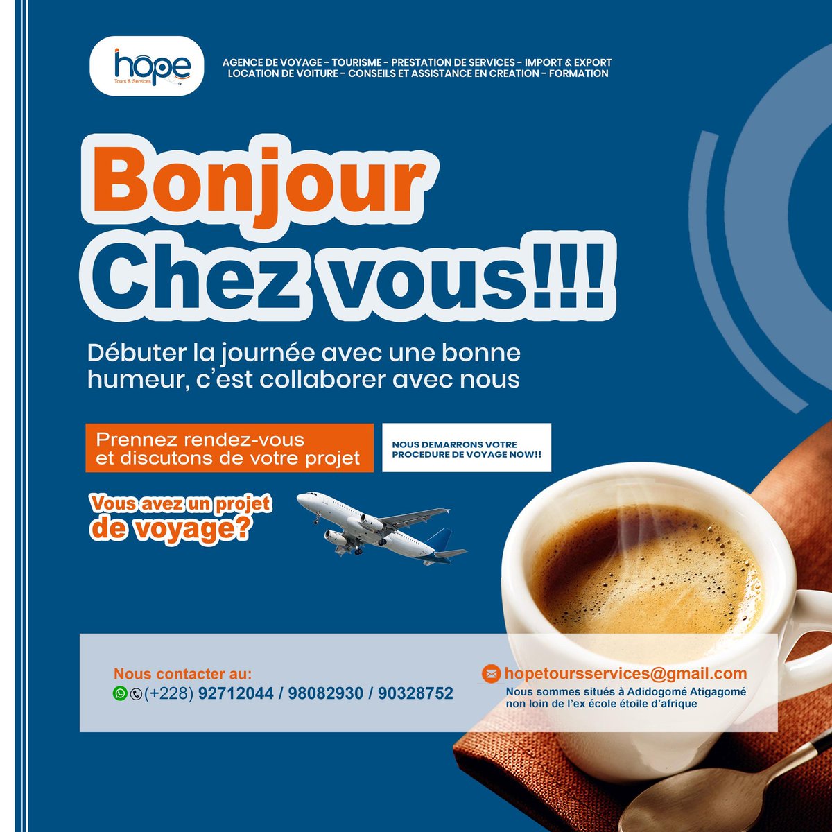 FelindaHope's tweet photo. Chaque destination est une nouvelle histoire à vivre.Faites nous confiance pour l’accomplissement de votre projet de voyage https://t.co/JAuJZuELvD