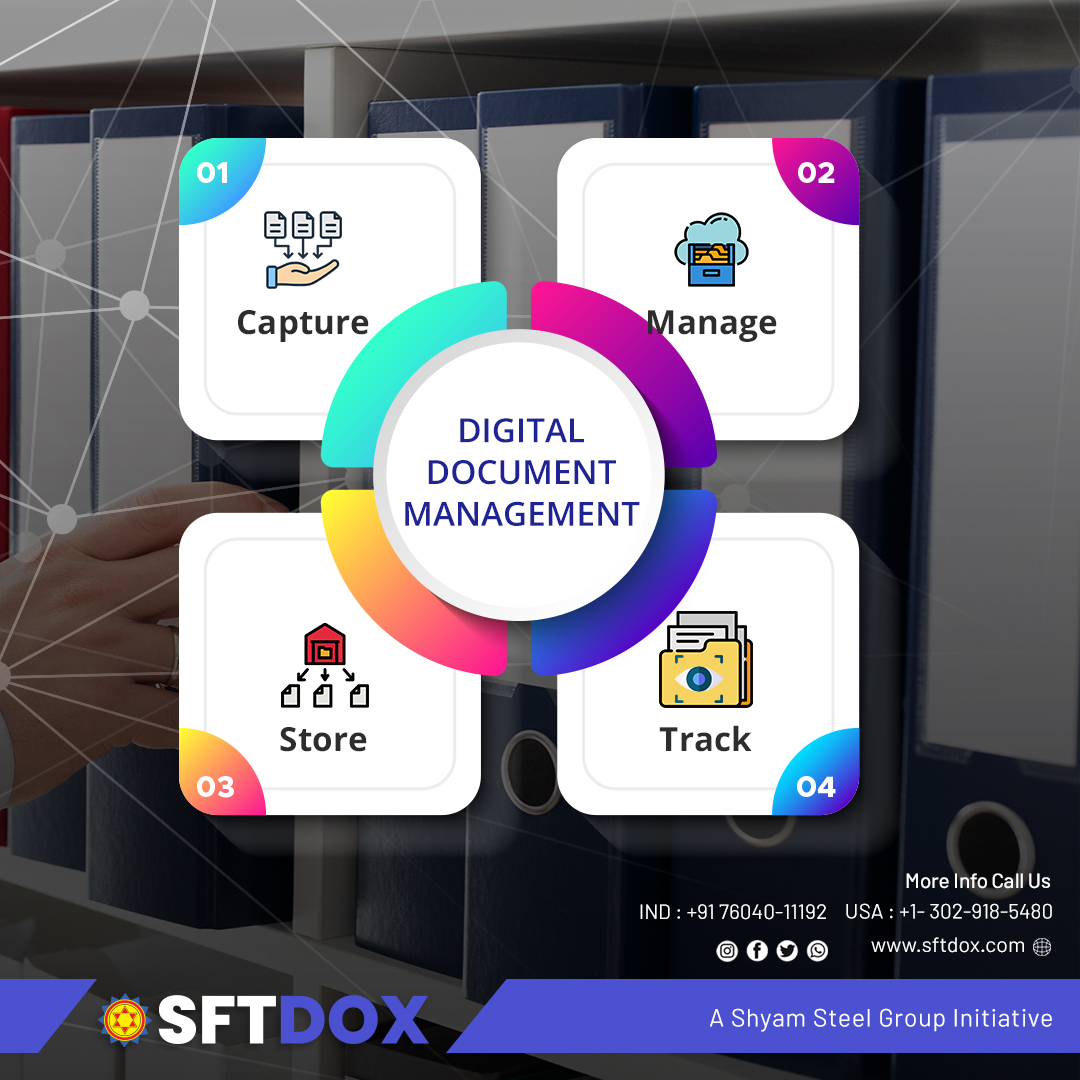 shyamfuturetech's tweet image. SFT Dox is your all-in-one digital document management system! 📁It helps you capture, process, store, manage, and track documents with ease — streamlining your workflow like never before. 
.
#SFTDox #DocumentManagement #DigitalSolutions #SmartWorkflows #PaperlessOffice