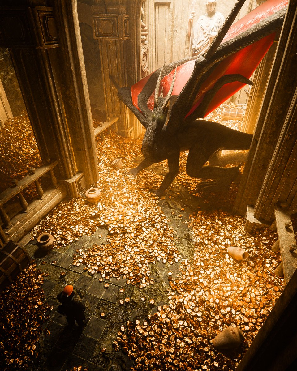 Fis1cA's tweet image. Tiny man vs a dragon
Inspired by @maxhayart as always

#sfm #b3d #art