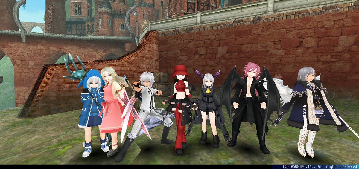 Toram_Jiang's tweet photo. Chilling at El Scaro town with these cool and strong people

#ToramOnline https://t.co/oQ2VxayVg1