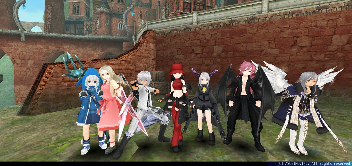 Toram_Jiang's tweet photo. Chilling at El Scaro town with these cool and strong people

#ToramOnline https://t.co/oQ2VxayVg1