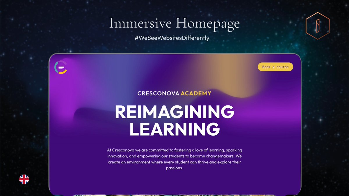 intSchools's tweet image. A beautiful #SchoolWebsite homepage WOW for Cresconova Academy. This is how #WeSeeWebsitesDifferently💡
More Inspiring Work &gt;&gt; schoolbyt.es/3Ekl7KF &lt;&lt;
🇬🇧 #CresconovaShowcase #ISWebsites #ISShowcase