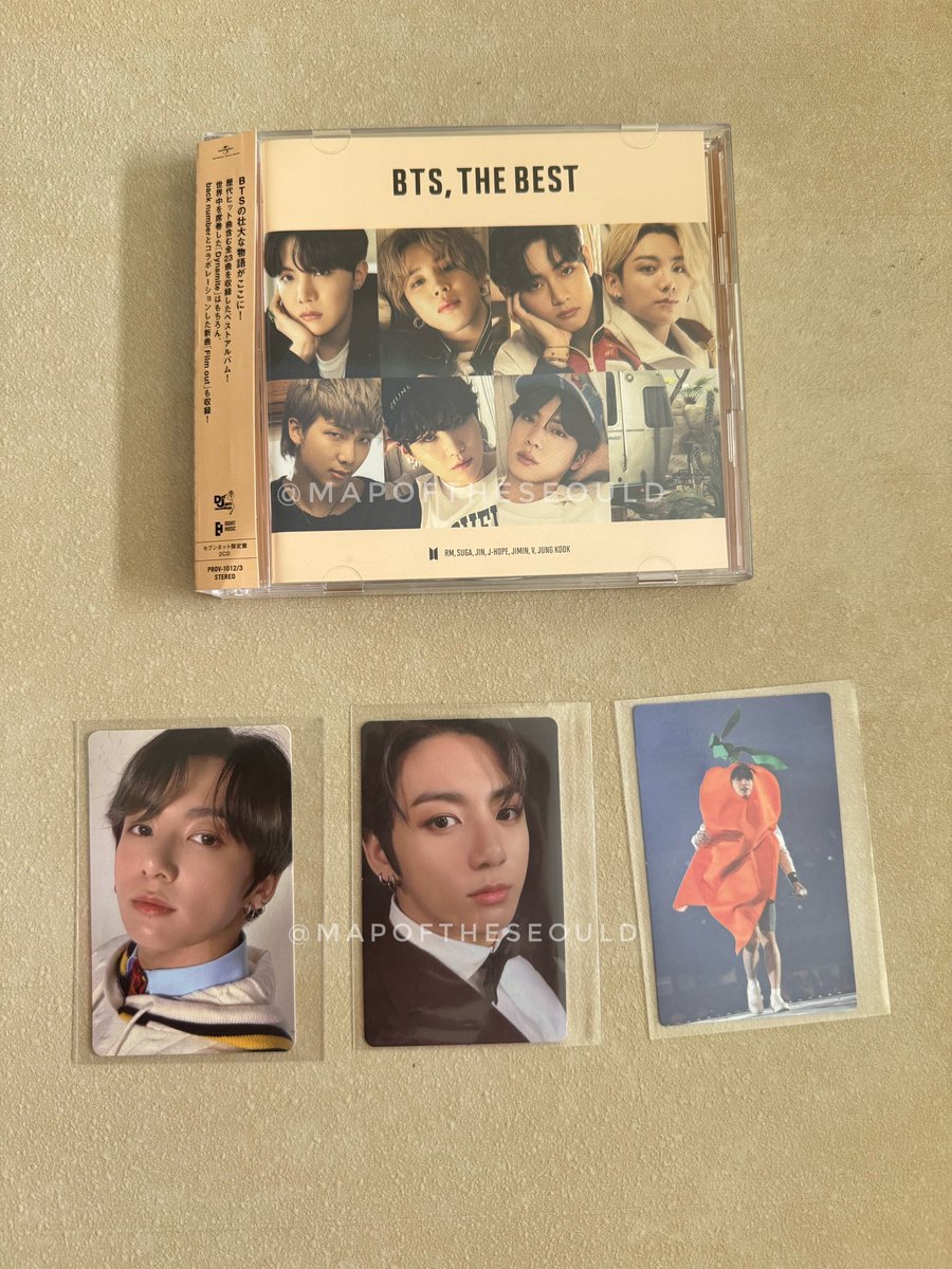 mapoftheseould's tweet photo. BTS the best jp album - 210
Jungkook mots photocards - 190 each
Jungkook carrot koo - 1500

wts lfb ph only bts the best japan album jungkook pc photocard mots7 mots pc muster carrot koo kpop merch 

Dm for video of conditions 
#alacartdodalisay https://t.co/ByujO1hsj6