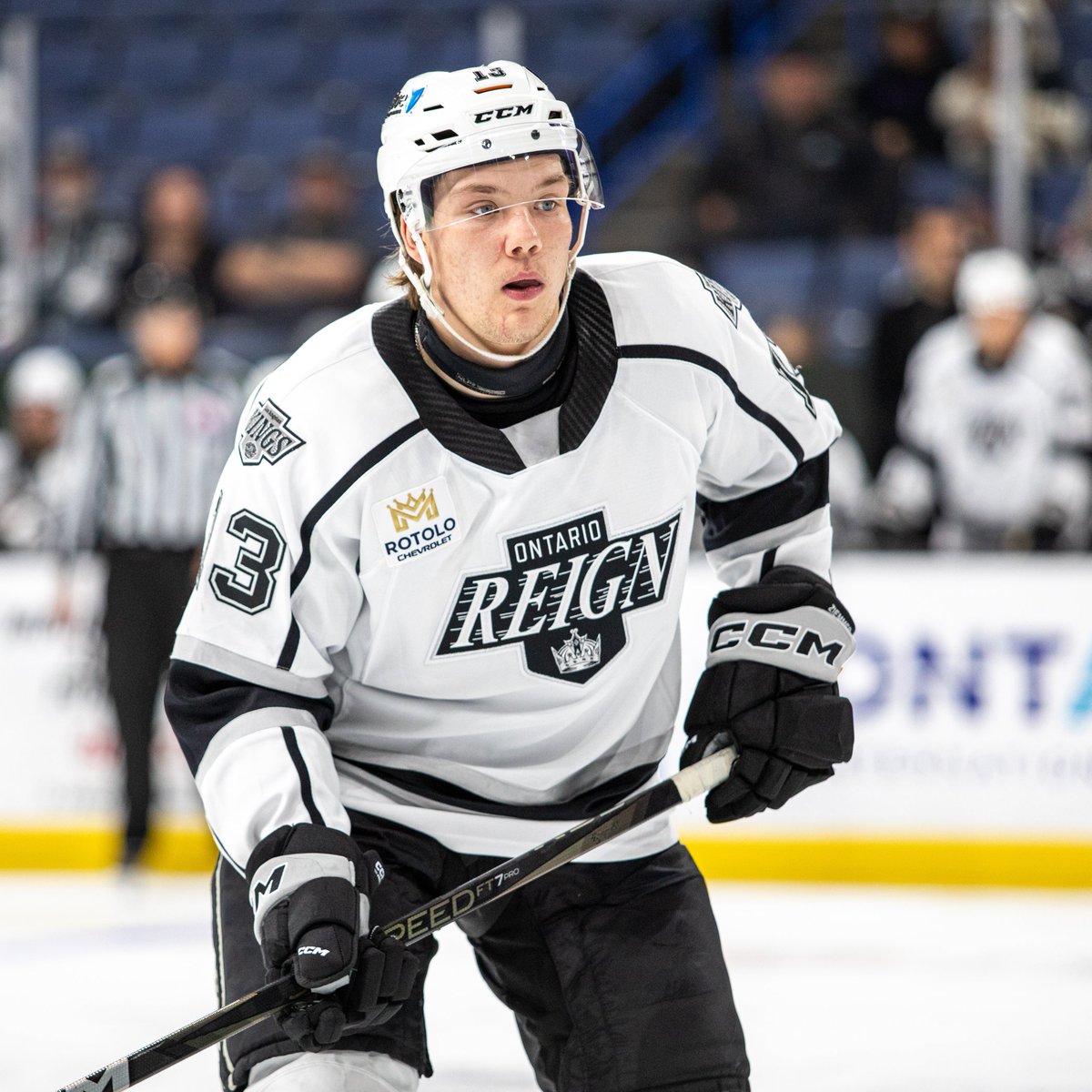 mayorNHL's tweet photo. #GoKingsGo prospect Koehn Ziemmer on his AHL debut tonight: https://t.co/AtmaXTq04U