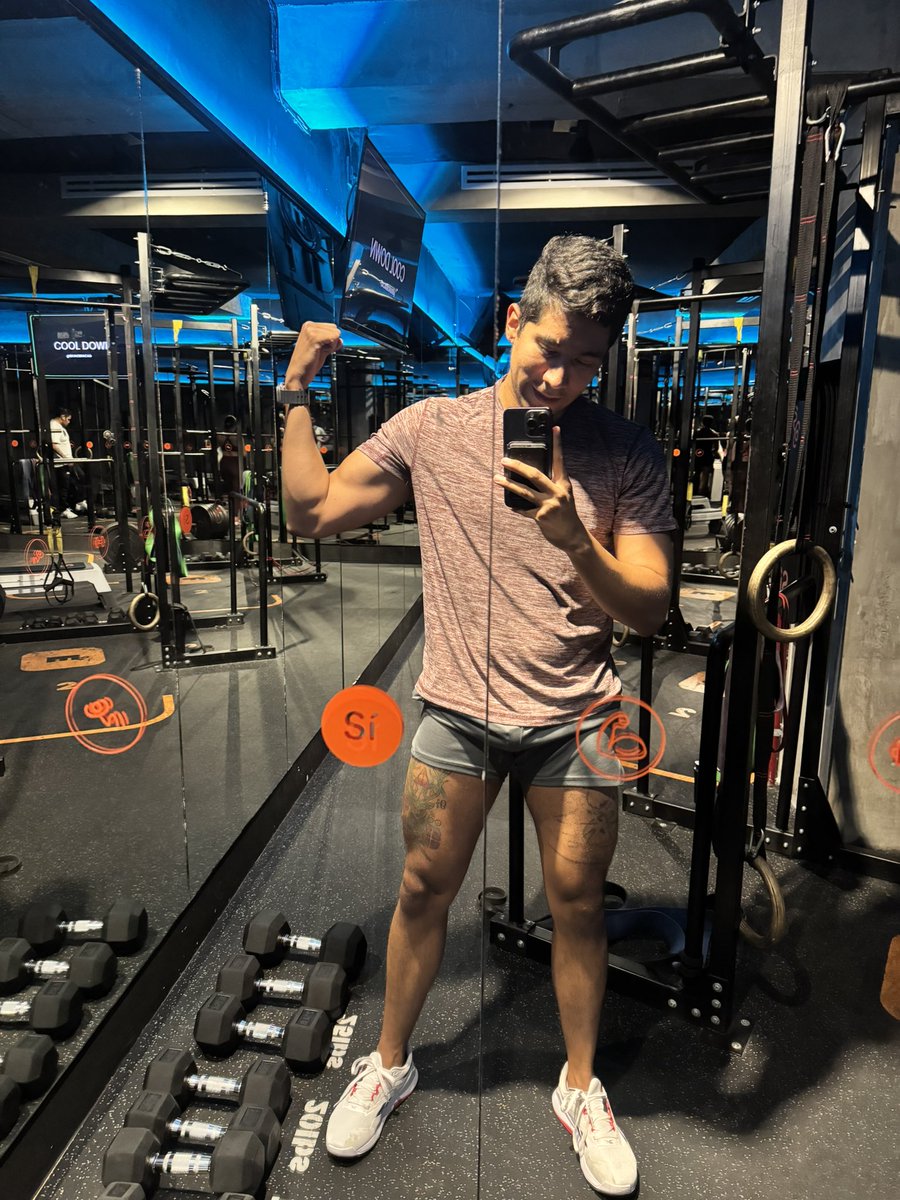 Nos gustó como nos veíamos hoy entrenando.