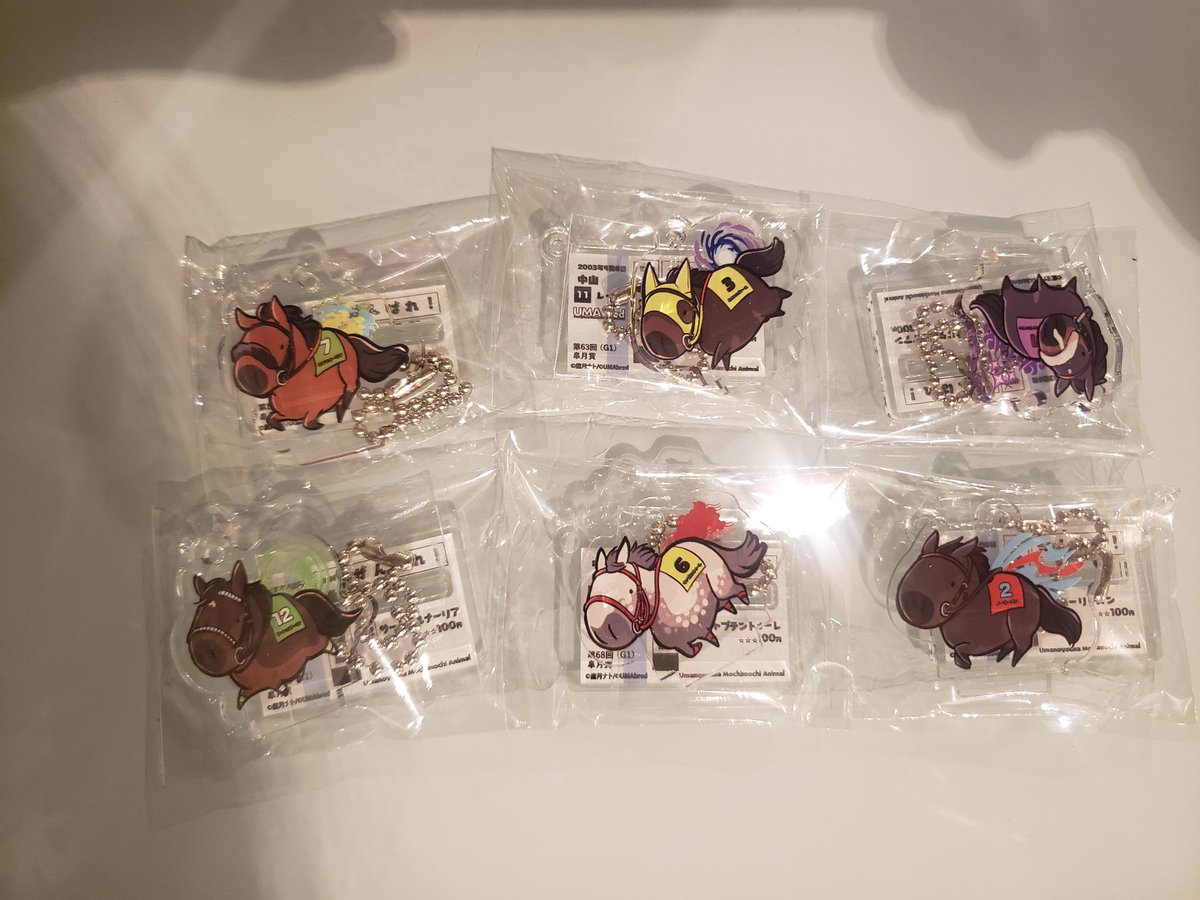 jam_612's tweet photo. 【譲渡】UMAbred 皐月賞UMA POPUP アクキー

【譲】画像参照

※纏めての譲渡(２つから)で探しています。
現地から離れてしまった為、後日郵送か秋葉原でのお取引をお願いいたします。条件の合う方がいましたらお声掛け下さいませ。 https://t.co/0xSGiTrLTV