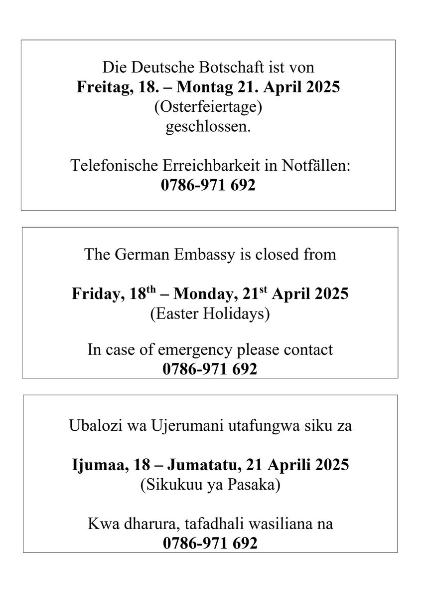 Taarifa Muhimu!

Important Information!
