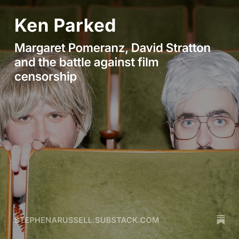 If you love Margaret, movies and mayhem, don't get Ken Parked, go see <a href="/ThisisAlexei/">Alexei Toliopoulos</a> and <a href="/ZacharyRuane/">Zachary Ruane 🪱</a>'s Refused Classification at <a href="/micomfestival/">Melbourne International Comedy Festival</a> bit.ly/4lAQ3Ho