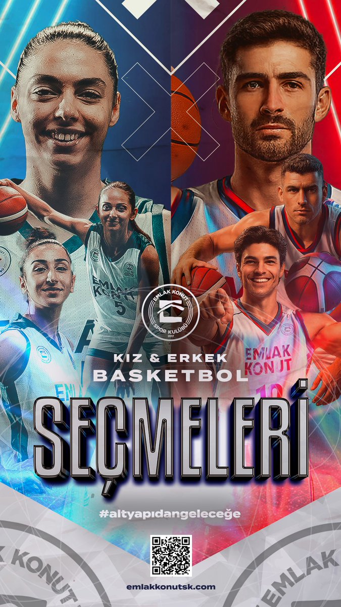 ALTYAPIDAN GELECEĞE” mottosu ile tüm yaş kategorilerinde çesitli başarılara imza atan ve Altyapı Milli Takımlarına  en fazla sporcu gönderen kulüplerden biri olan Emlak Konut Spor Kulübü; kız ve erkek altyapılarına yeni yetenekler arıyor. 
17-18 Mayıs tarihlerinde  gerçekleşecek