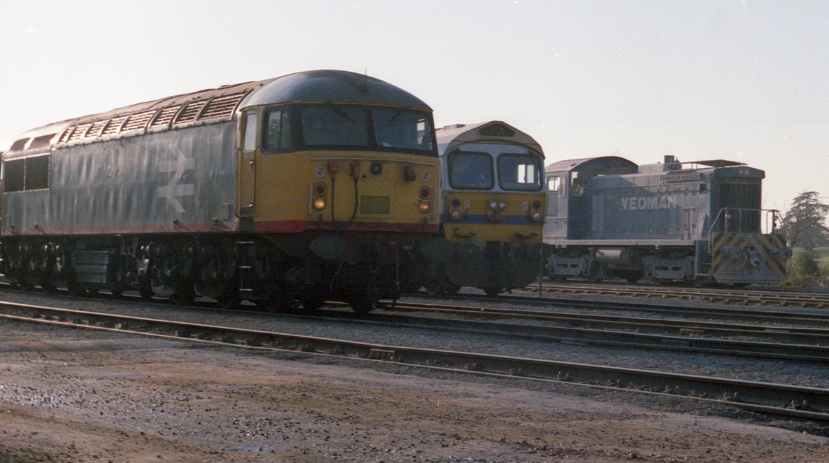 Paul Stanford FCIRO (@pjsrail) on Twitter photo #ThrowbackThursday finds me at Merehead Quarry, Autumn 1988 on an official visit. 56042 looking smart in Railfreight red stripe livery. To this day Merehead uses rail to move most products. <a href="/RailFreightUK/">Rail Freight Group (RFG)</a> <a href="/railway200/">railway200</a> <a href="/railexpress/">RAIL EXPRESS</a> <a href="/RailwayMagazine/">The Railway Magazine</a> #BR #railfreight #Merehead #grid #ThrowbackThursday finds me at Merehead Quarry, Autumn 1988 on an official visit. 56042 looking smart in Railfreight red stripe livery. To this day Merehead uses rail to move most products. <a href="/RailFreightUK/">Rail Freight Group (RFG)</a> <a href="/railway200/">railway200</a> <a href="/railexpress/">RAIL EXPRESS</a> <a href="/RailwayMagazine/">The Railway Magazine</a> #BR #railfreight #Merehead #grid