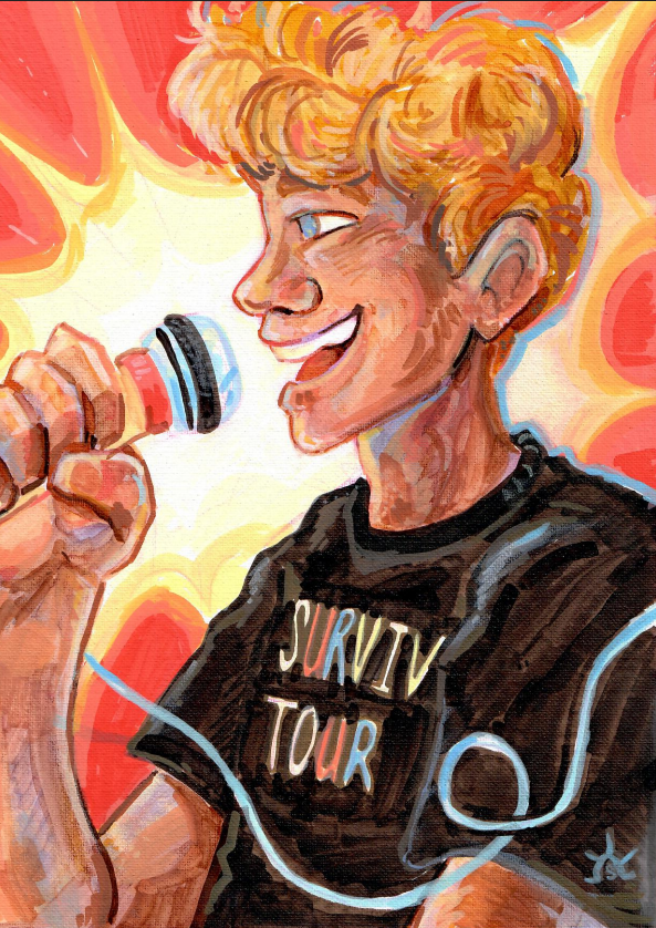 SashinkaCreates's tweet photo. @tommyinnit @tommyaltinnit Hi Tommy!! I wanted to give this to you in person however I didn't know if it was okay to give it to you as the show was ending so here is the digital version! Thank you so much for bringing so many laughs and memories tonight w/ everyone!! https://t.co/bwH3xLAKor