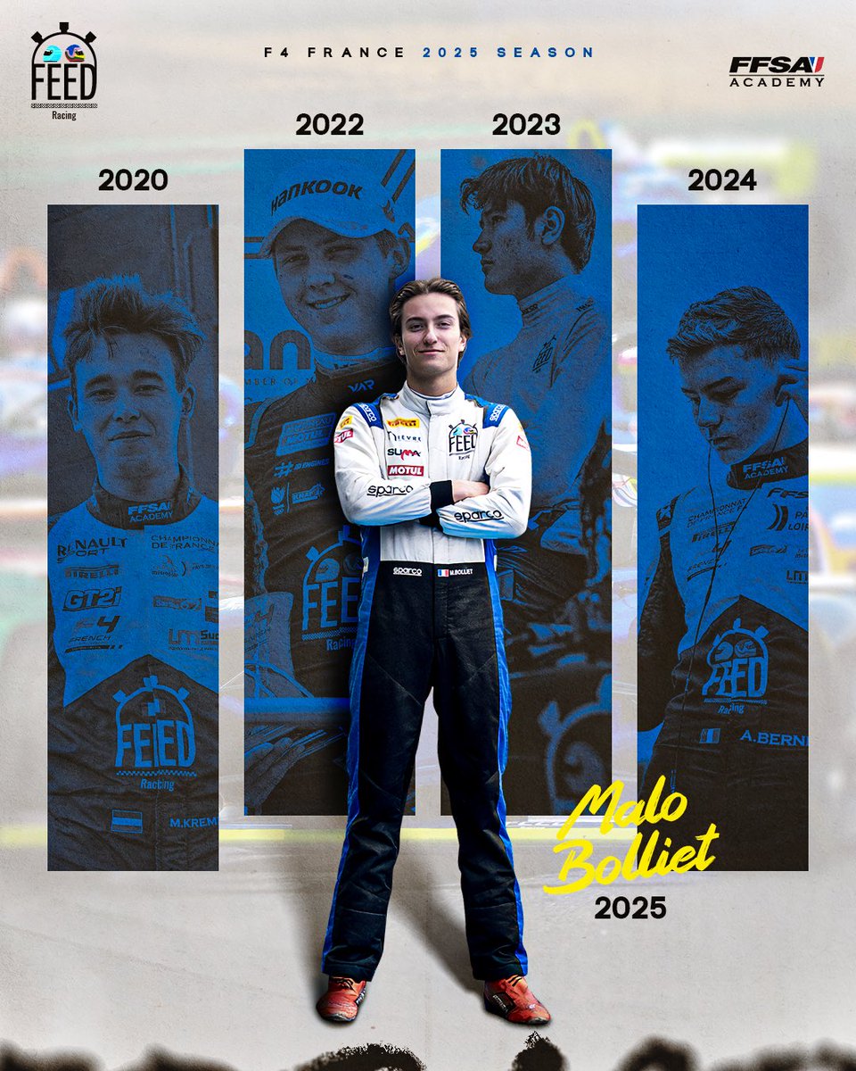 Season 5
Starting tomorrow
 #feedracing #f4ffsa