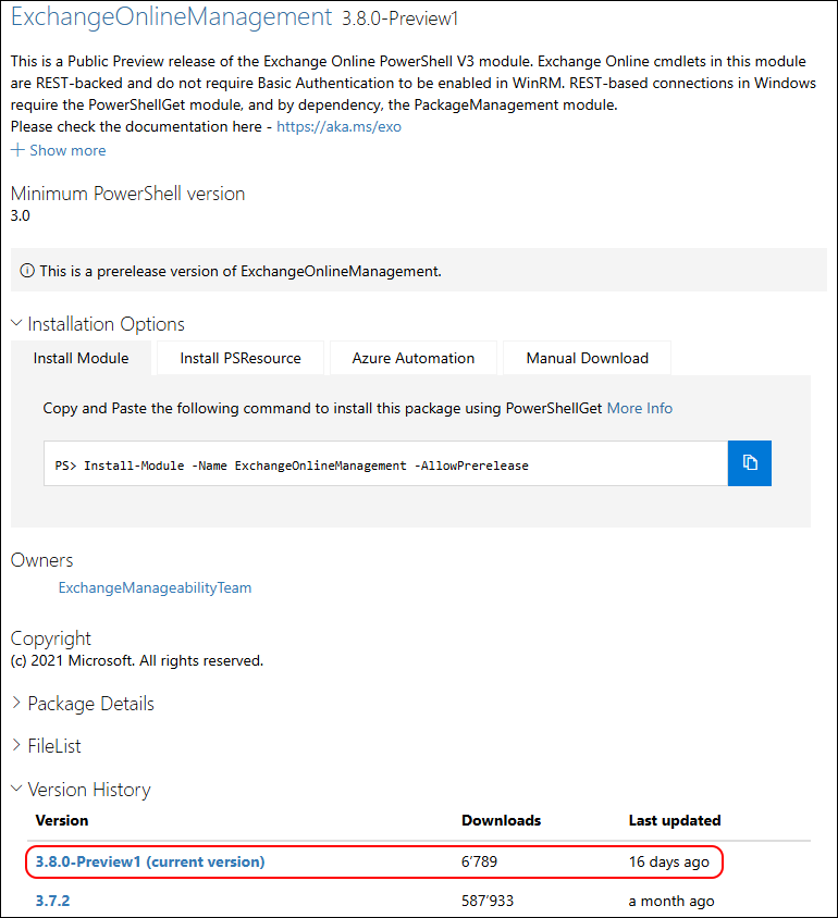 andresbohren's tweet photo. 🚨Two weeks ago the new #ExchangeOnlineManagement 3.8.0 #Preview1 #PowerShell Module has been released.
- Support for providing an Access Token with Connect-IPPSSession.
In my #Blog Article i show you how to use the #AccessToken with Security & Compliance PowerShell
https://t.co/qY9htQhbQ4