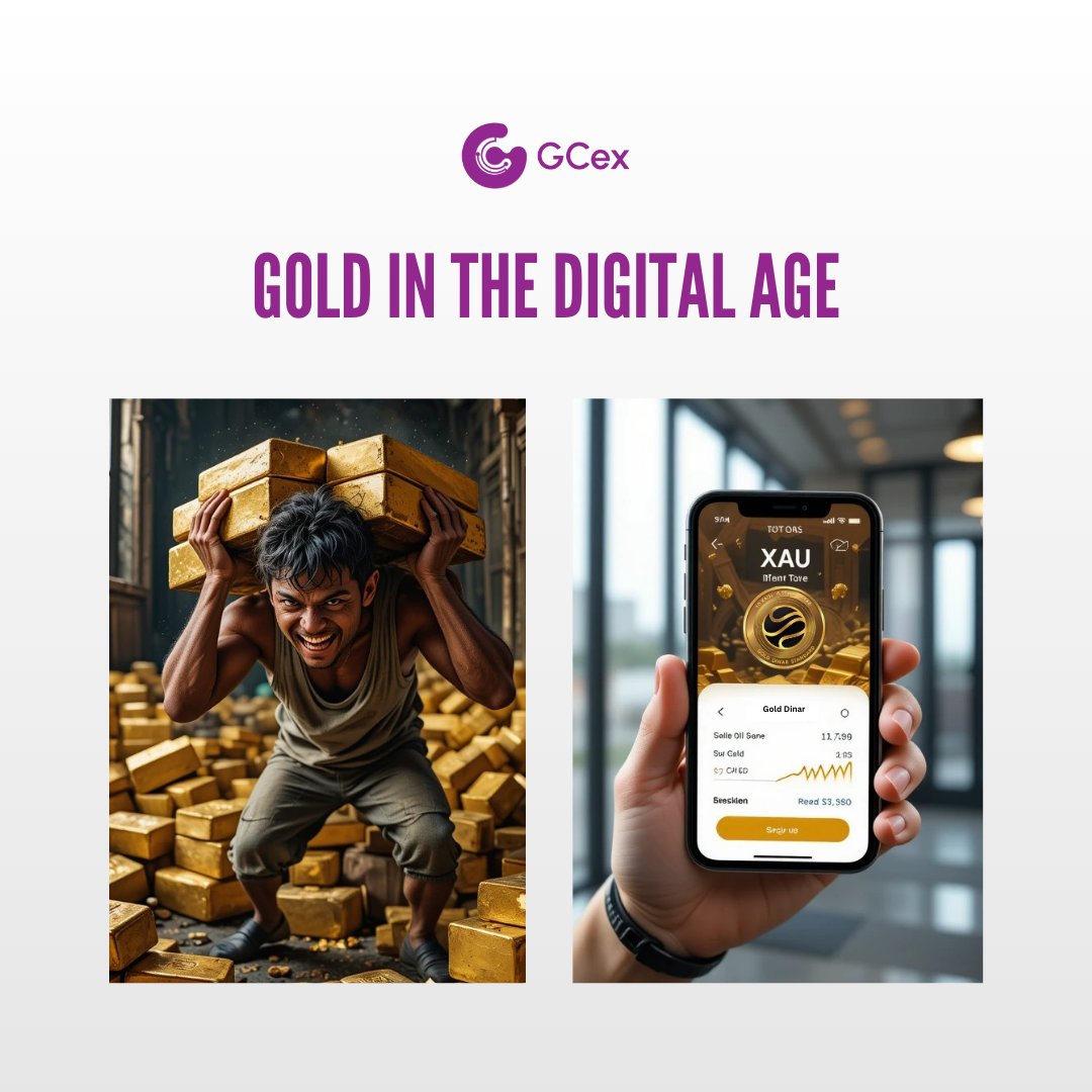 GCexlt's tweet photo. Gold investing in the 1800s vs. Gold investing in 2024. Time to upgrade!
#Gcex #Cryptocurrency #CryptoTips #DigitalGold https://t.co/mNAUEgGqFR