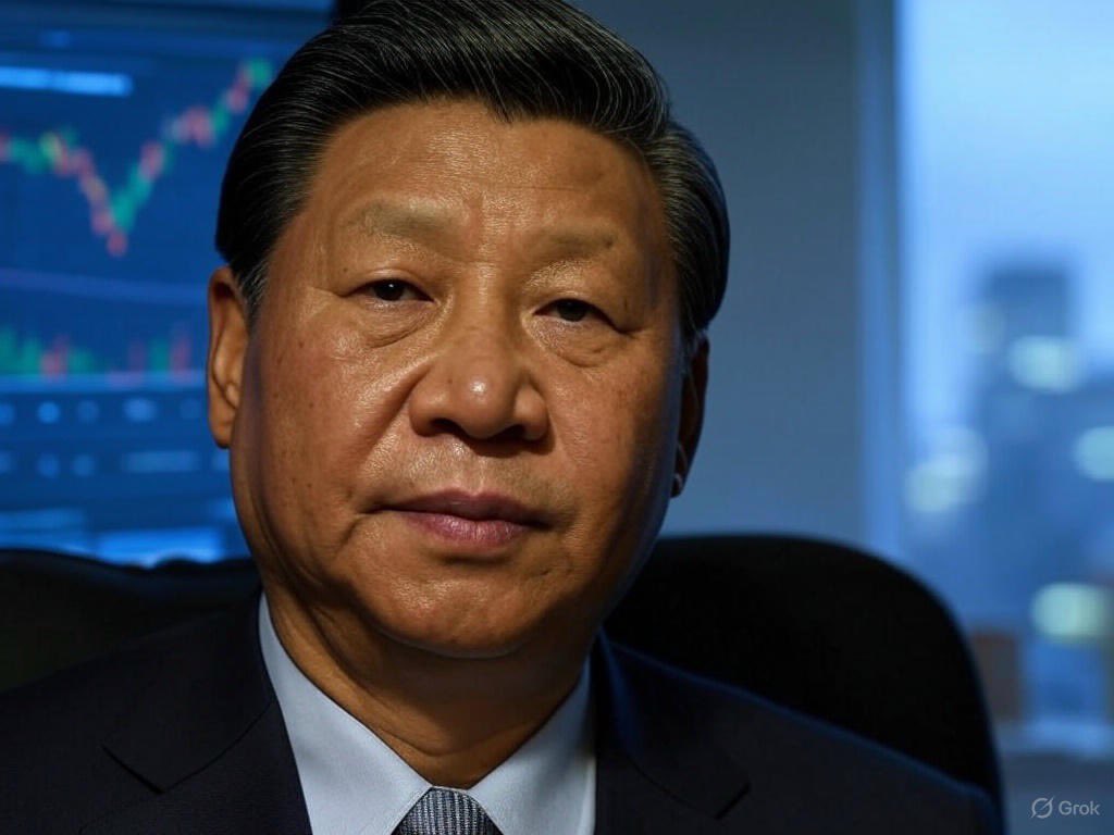 I think china will again ban crypto Bitcoin <a href="/POTUS/">President Donald J. Trump</a> <a href="/elonmusk/">Elon Musk</a> get ready this will be the counter action for the increased tariff #Bitcoin 2025 crash ?