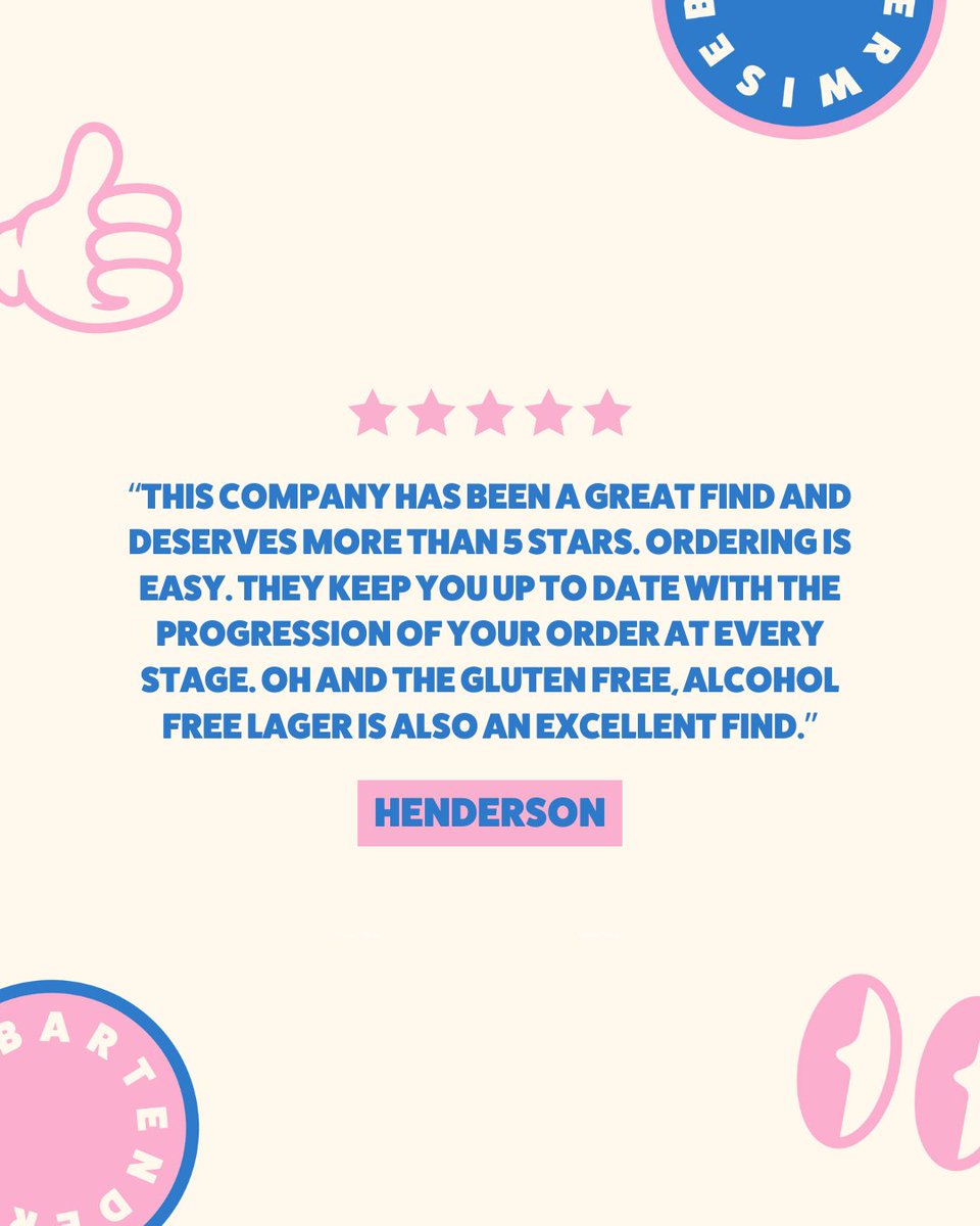 More than 5 stars? We'll take that, Henderson 👀

From smooth ordering to gluten-free, alcohol-free, lager wins - this is what we’re here for.

We keep it easy. You keep your fridge full. Everyone’s happy.

Shop now 🛒