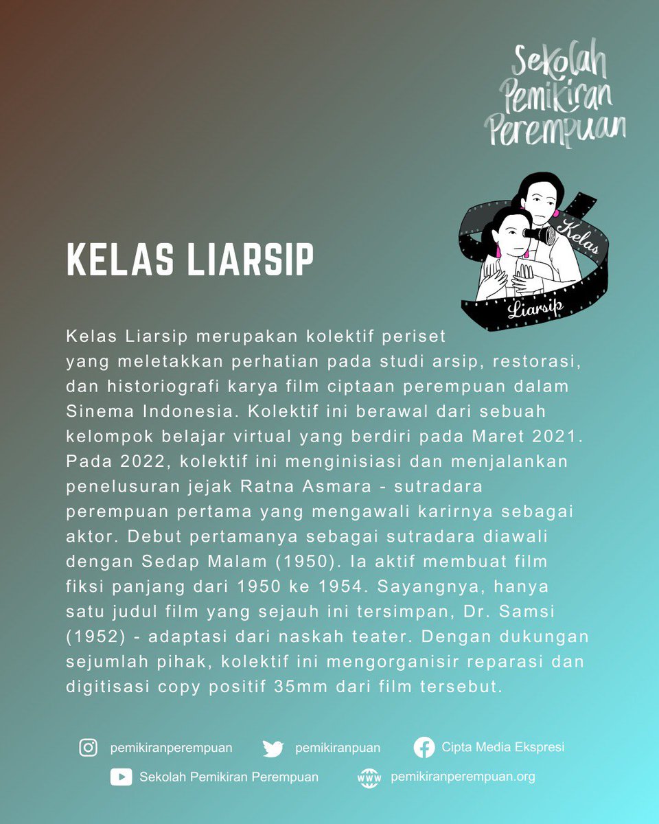 Pertemuan #sekolahpemikiranperempuan 2025 minggu ini telah memasuki silabus baru, Modul 2 yang menganggkat topik seputar Politik Gender dalam Seni dan Budaya. #ruangbelajar #feminist