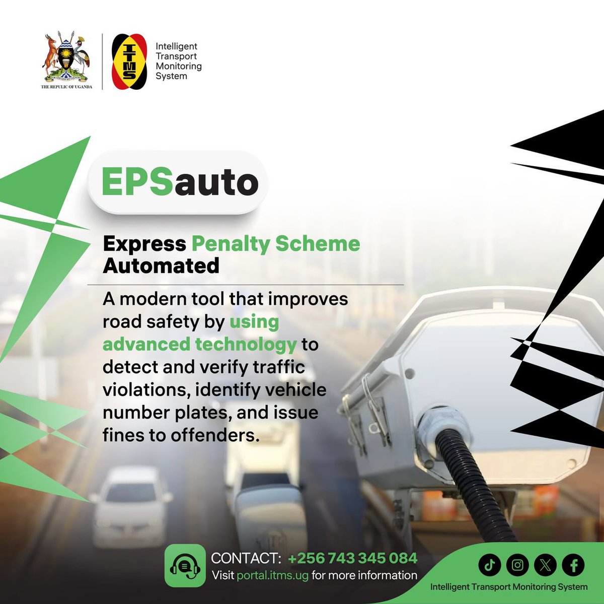 Taxi_Tales_'s tweet photo. Say goodbye to guesswork.

#EPSauto uses smart cameras to capture:
•Number plate
•Time of violation
•Location
•Photo or video evidence

It’s automatic, accurate and non-negotiable.

#ITMSUg https://t.co/yYRcrwVV7C
