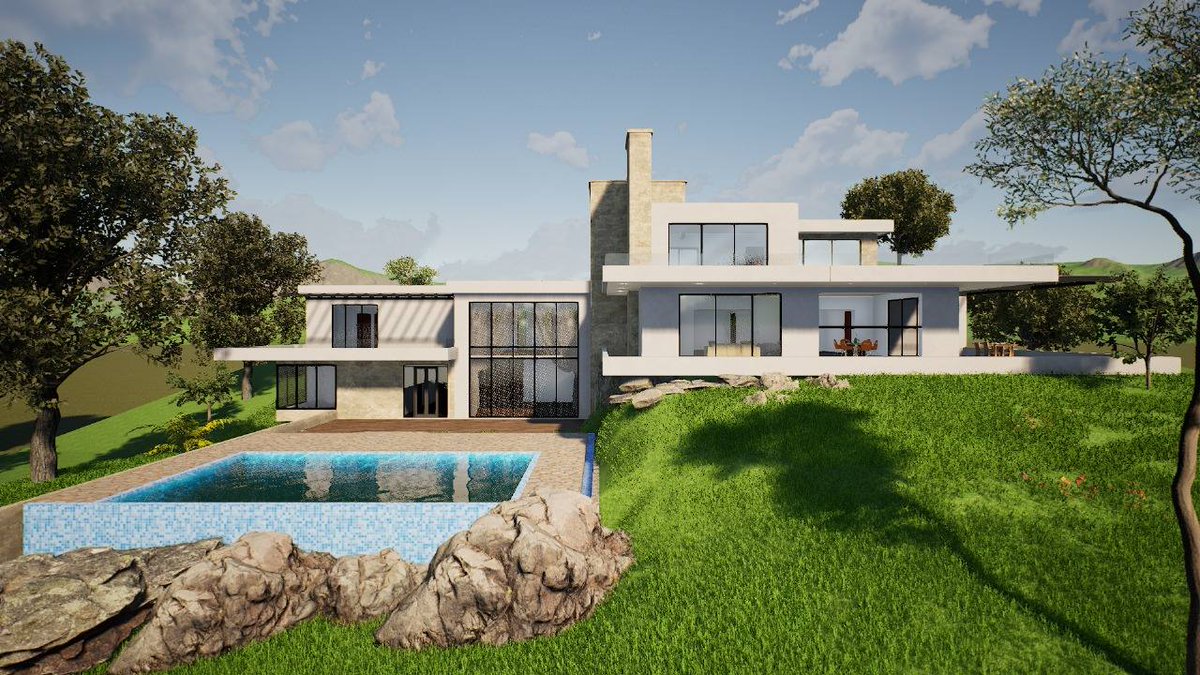 aomenya's tweet image. Another one from Eco-Build Africa. Design is almost finalised. This home by Nam Lolwe.