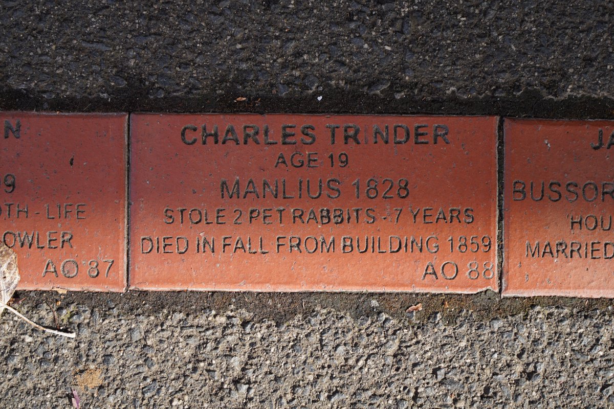 PaulineHansonOz's tweet image. You hear Labor and the Greens talk about ‘white privilege’ but never about this.

In Campbell Town, Tasmania, there’s a convict brick trail that tells the real story. Each brick carries the name of a convict, one of nearly 200,000 men, women and children sent here from 1788…