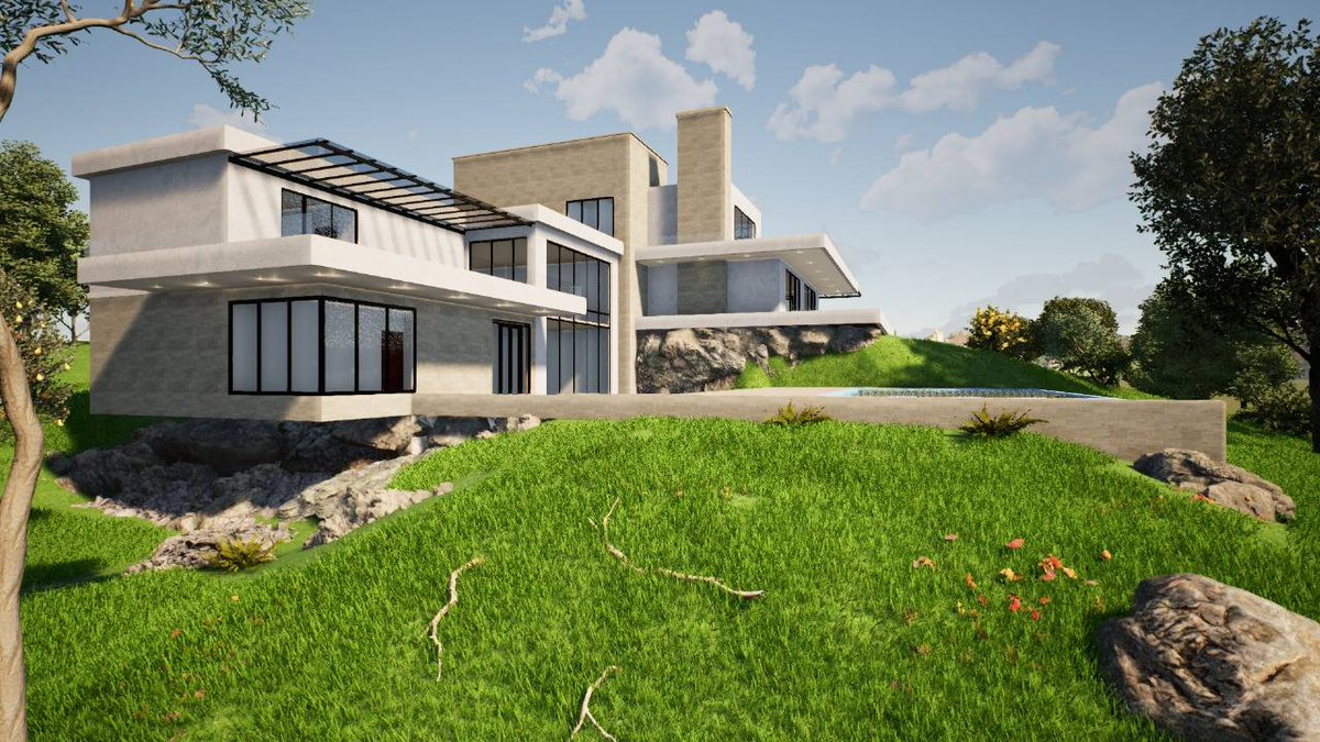 aomenya's tweet image. Another one from Eco-Build Africa. Design is almost finalised. This home by Nam Lolwe.