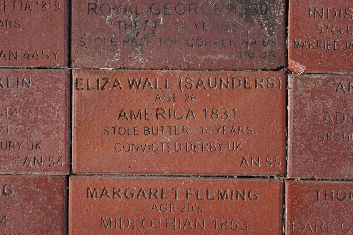 PaulineHansonOz's tweet image. You hear Labor and the Greens talk about ‘white privilege’ but never about this.

In Campbell Town, Tasmania, there’s a convict brick trail that tells the real story. Each brick carries the name of a convict, one of nearly 200,000 men, women and children sent here from 1788…