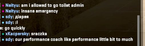 B8 vs ENCE match was paused due to Neityu having diarrhea 😭