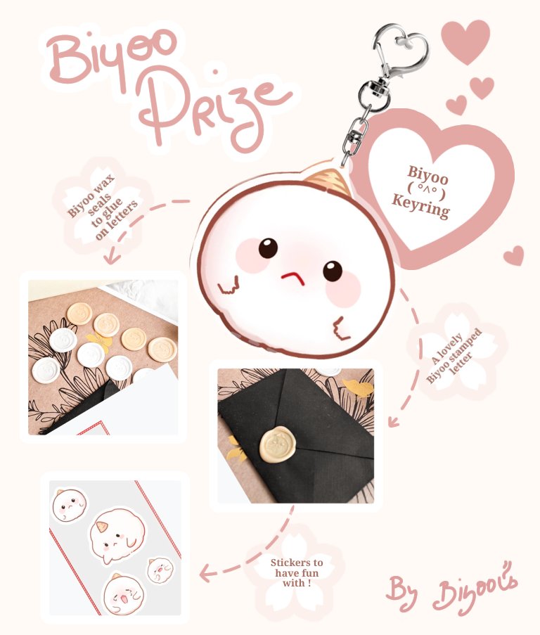Biyooty's tweet image. 🤍🪽BIYOOTY Giveaway 🪽🤍 

• 2 Winners will be chosen on Twitter

( °^° ) How to participate :
🪽 Like and RT 
🪽 Comment the reason you love Biyoo
🪽 Follow Biyoo for support
---------
Share and call your friends ! BAAT BAHT! (An tiny extra gift will be revealed in a video📹)