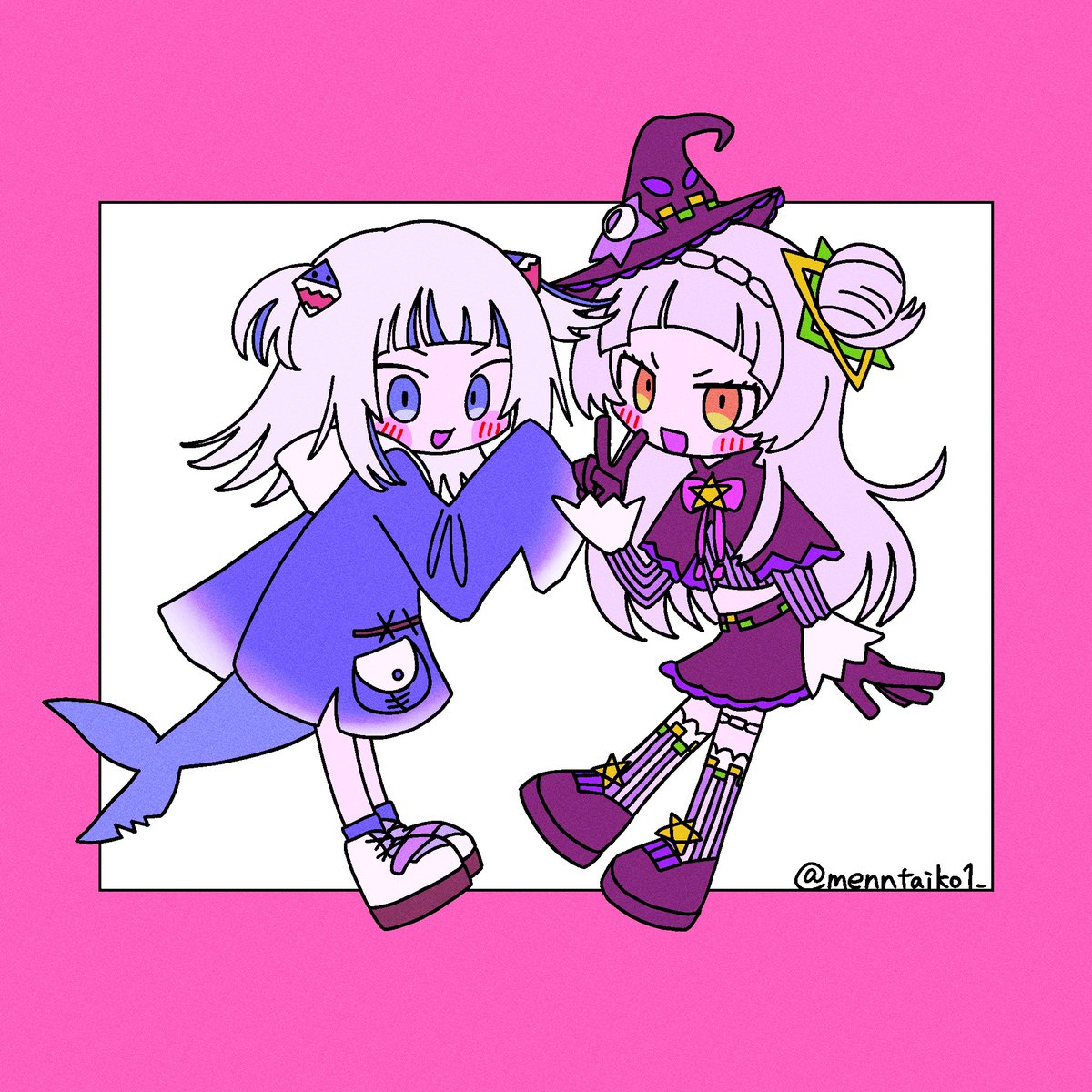 💗💙💜💗
#gawrt #シオンの書物