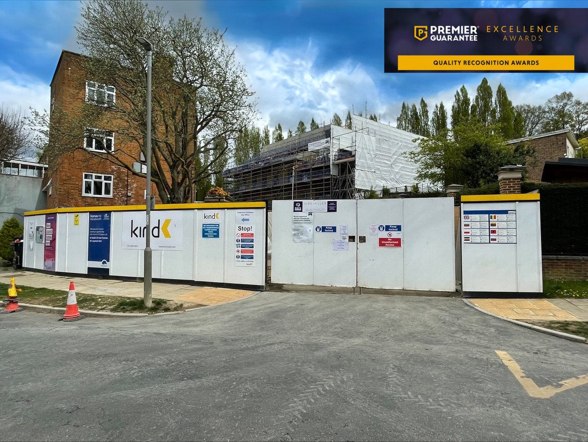 We were pleased to find out that our project Putney Vale has recently won a ‘Quality Recognition Award’ from Premier Guarantee

Each month Premier Guarantee score and verify projects that have been recognised for their #quality in workmanship and site management.

#KindAndCo