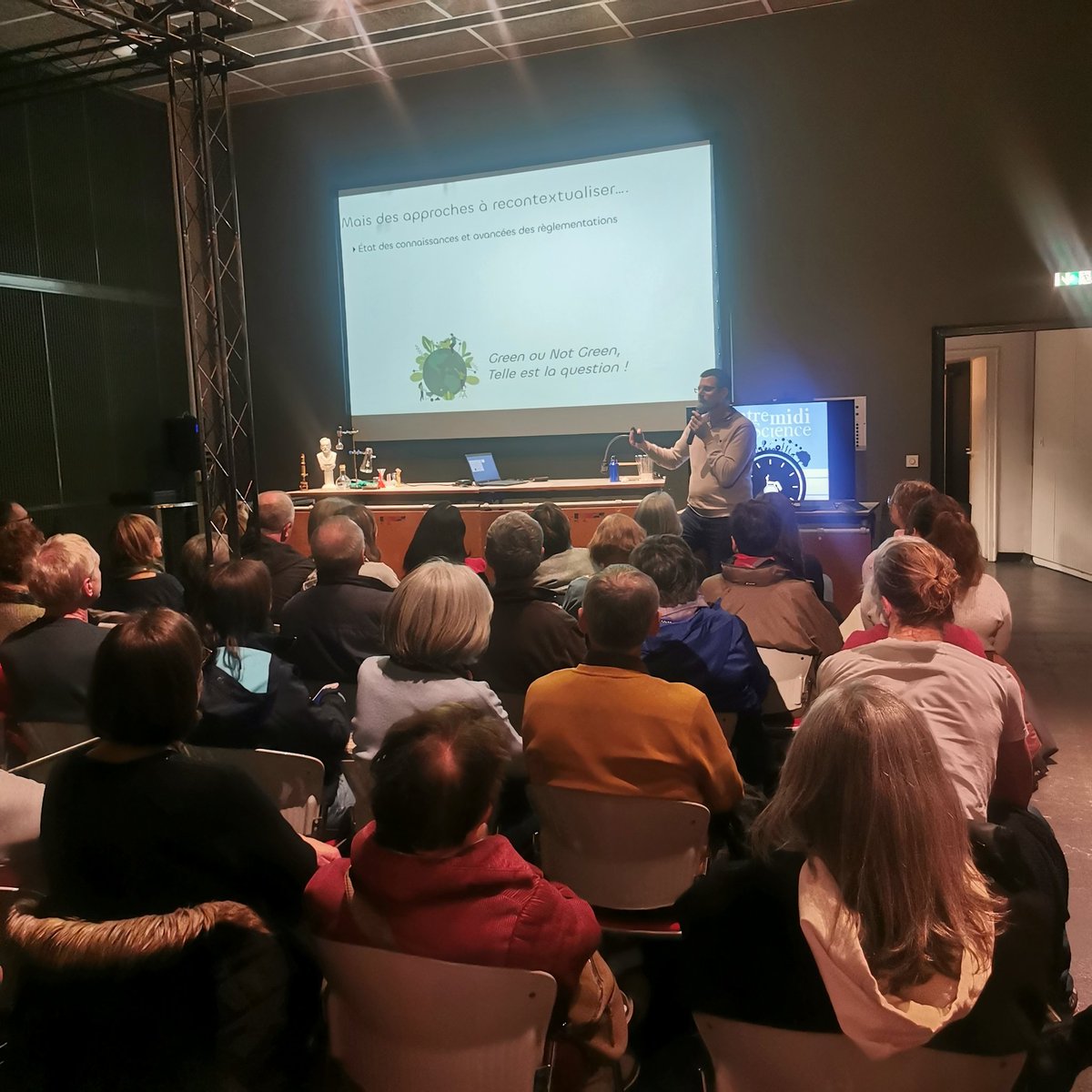 Green or not green 💚🌿
Entre midi et sciences : chimie verte, greenwashing ou véritable révolution? <a href="/GalerieEureka/">Galerie Eurêka CCSTI</a>