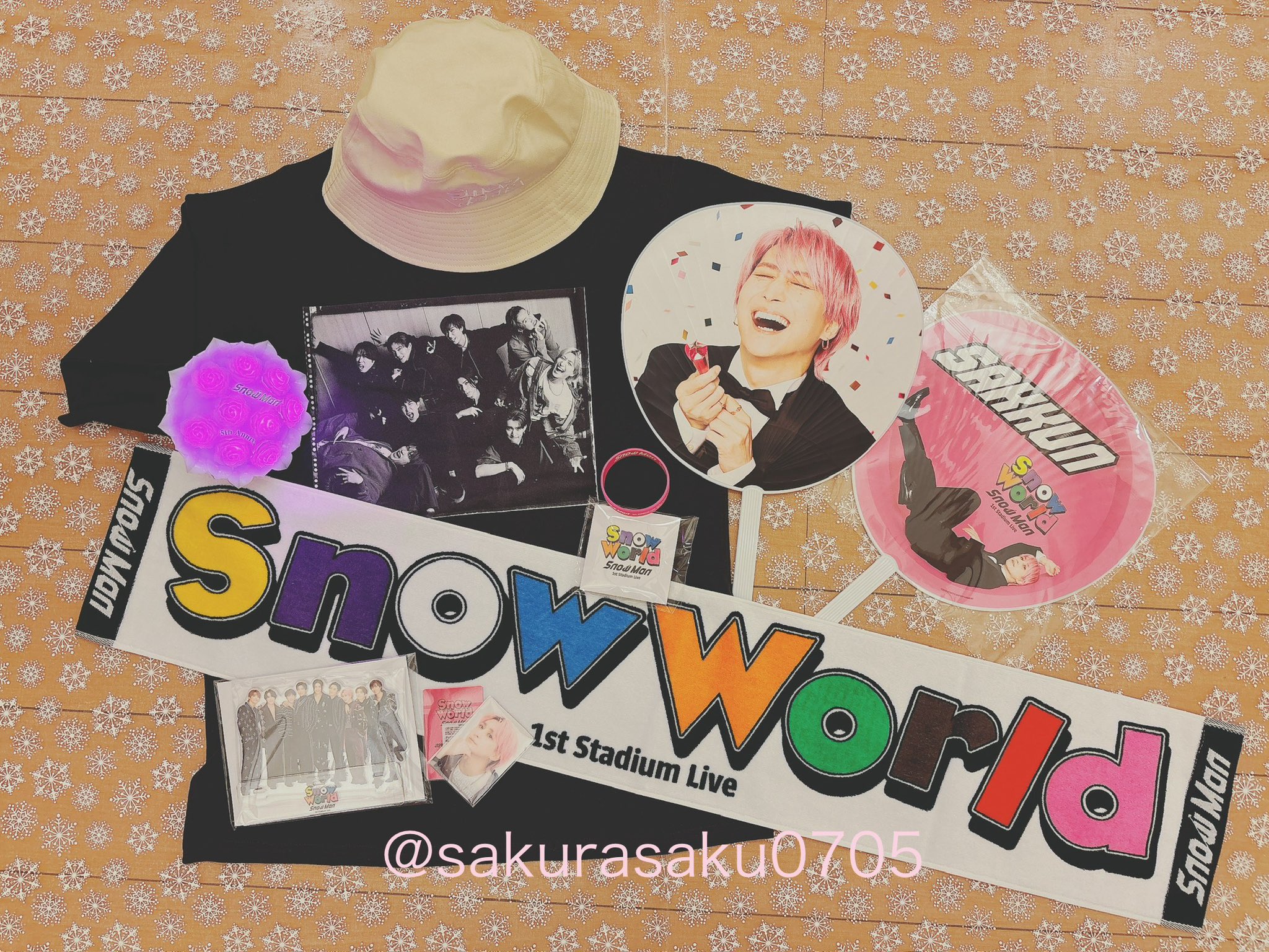 SnowMan ペンライト 国立 ライブ グッズ（SnowManｽﾀｼﾞｱﾑﾗｲﾌﾞsnow