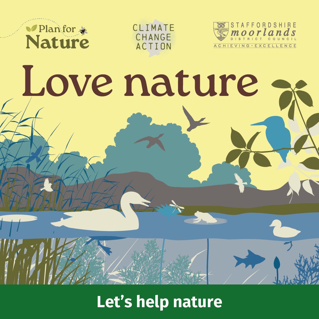 Staffordshire Moorlands residents are invited to take the “What’s Nature like in your Neighbourhood” survey to help researchers at Keele University understand public perceptions and uses of greenspaces in the area. 

staffs-wildlife.org.uk/nature-your-ne…