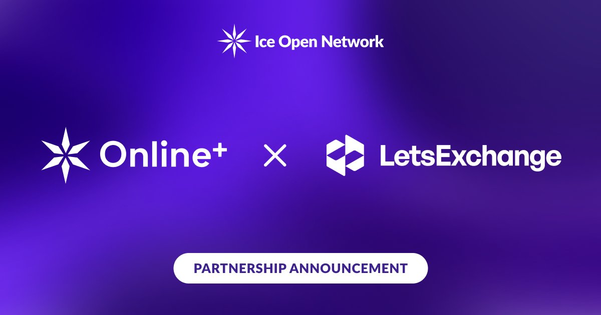 Ice Open Network (@ice_blockchain) on Twitter photo 🤝 LetsExchange Joins the Online+ and the Ice Open Network ecosystem!
We’re excited to announce that <a href="/letsexchange_io/">LetsExchange</a>, already supporting $ICE trading, is now joining the Online+ social ecosystem within Ice Open Network!
As a leading crypto hub with 5,000+ cryptocurrencies, 60+ 🤝 LetsExchange Joins the Online+ and the Ice Open Network ecosystem!
We’re excited to announce that <a href="/letsexchange_io/">LetsExchange</a>, already supporting $ICE trading, is now joining the Online+ social ecosystem within Ice Open Network!
As a leading crypto hub with 5,000+ cryptocurrencies, 60+