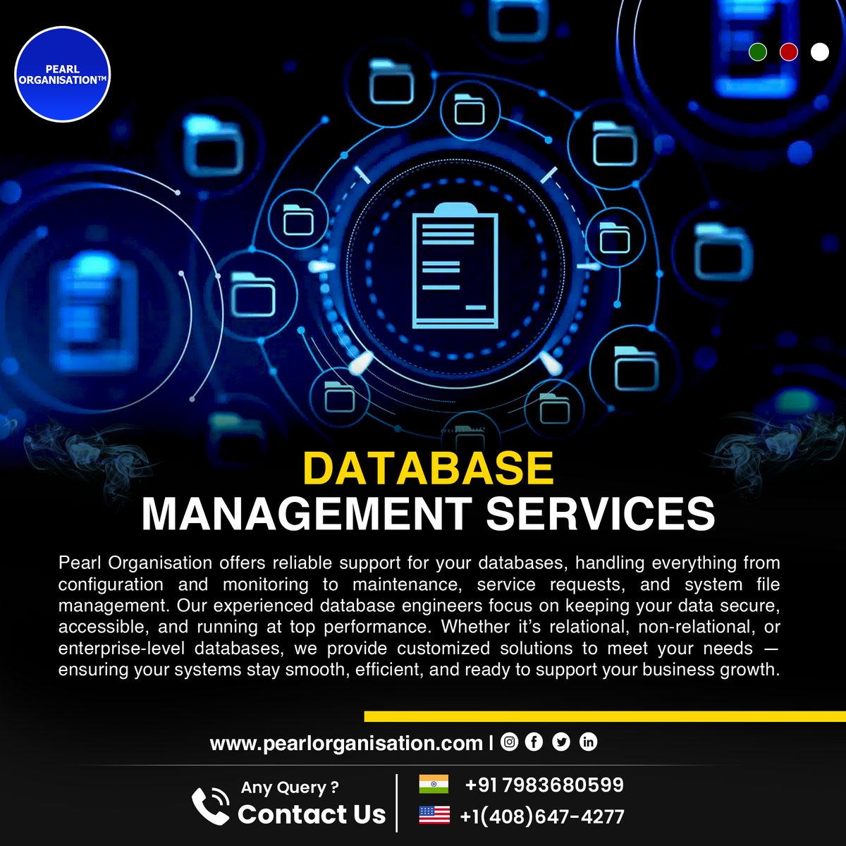pearlorgs's tweet image. Pearl Organisation provides expert database support—from setup and monitoring to maintenance and performance optimization—ensuring secure, efficient, and scalable data management.
.
.
pearlorganisation.com
.
.
#DatabaseSupport #DataManagement #SecureData #DBSolutions
