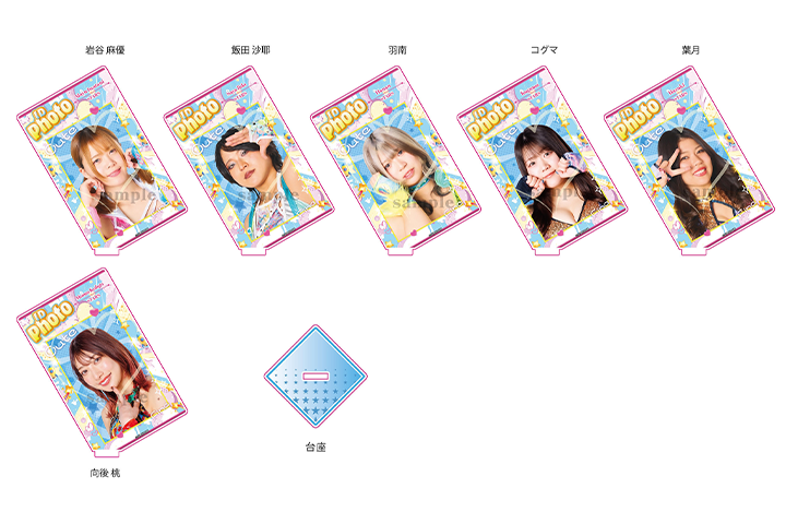 スターダム　アクリルスタンド、カード、写真 📢新商品情報📢 『STARDOM CARD PARTY アクリルスタンド ID PHOTO