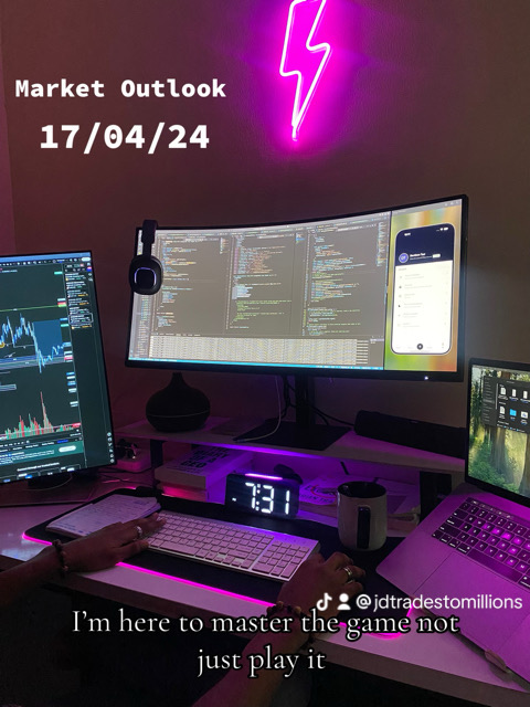 JDTrade2Million's tweet image. Day 60, forward test - Market Outlook 🧐

Analyzing market conditions and preparing to execute demo trades in real-time.

Next post will include a detailed breakdown and trade journal, if the trade is taken

#forex #pathtomastery #success #perseverance #bitcoin #stockmarket