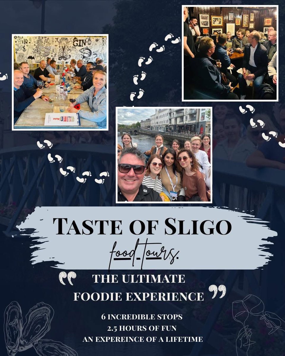 Whether you are visiting Sligo this summer, planning a hen or stag party, celebrating a milestone, or simply wish to try some of the best local produce in the world our Food Tours are the way to do it. Book now at tasteofsligo.ie <a href="/wildatlanticway/">Wild Atlantic Way</a> <a href="/media_ireland/">Tourism Ireland PR</a>