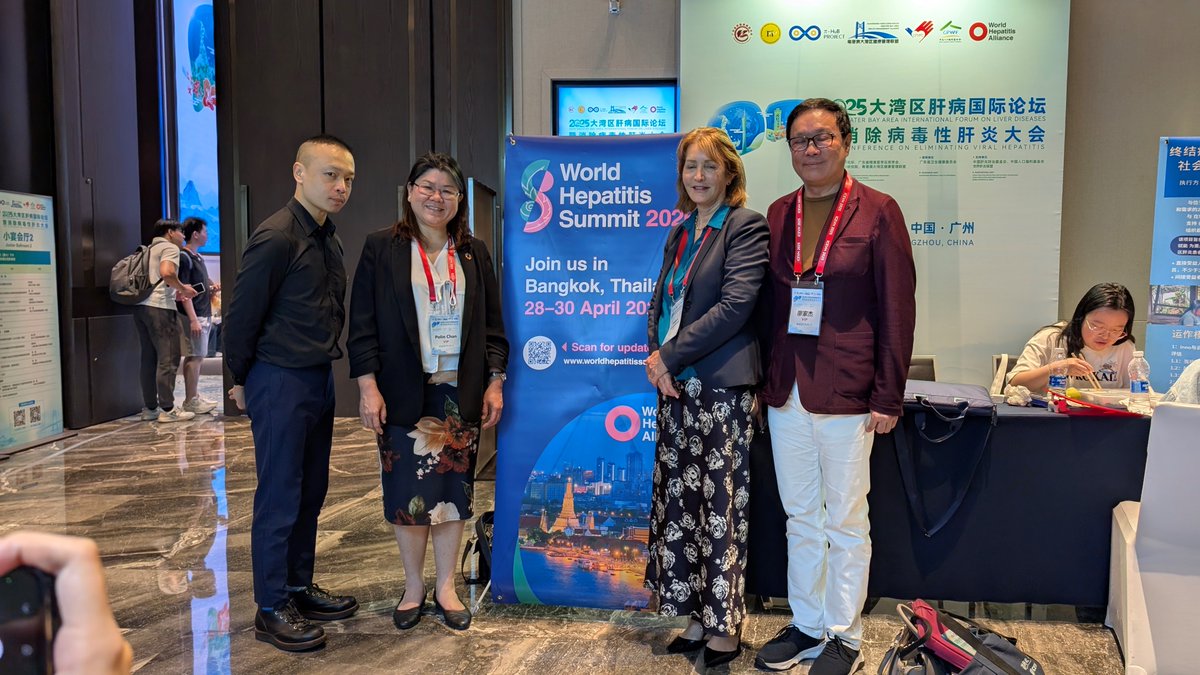 World Hepatitis Alliance (@hep_alliance) on Twitter photo At the Greater Bay Area International Forum, WHO officials joined our president-elect, <a href="/deeatinno/">Dee Lee@Inno</a>, to advocate for Treat All and to fight discrimination against people living with hepatitis.
#NOhep At the Greater Bay Area International Forum, WHO officials joined our president-elect, <a href="/deeatinno/">Dee Lee@Inno</a>, to advocate for Treat All and to fight discrimination against people living with hepatitis.
#NOhep