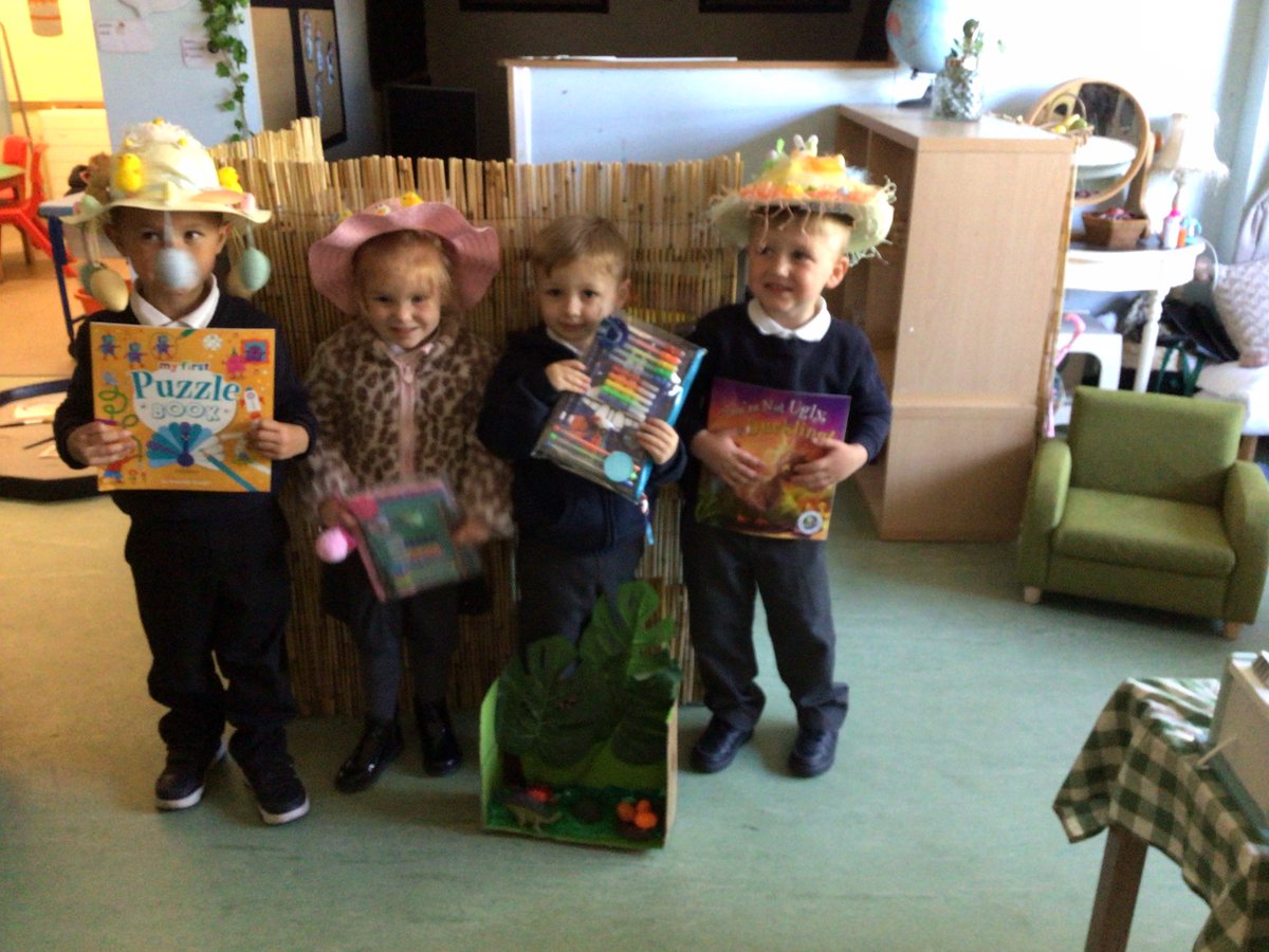 Our Easter egg competition winners won some lovely prizes to take home!