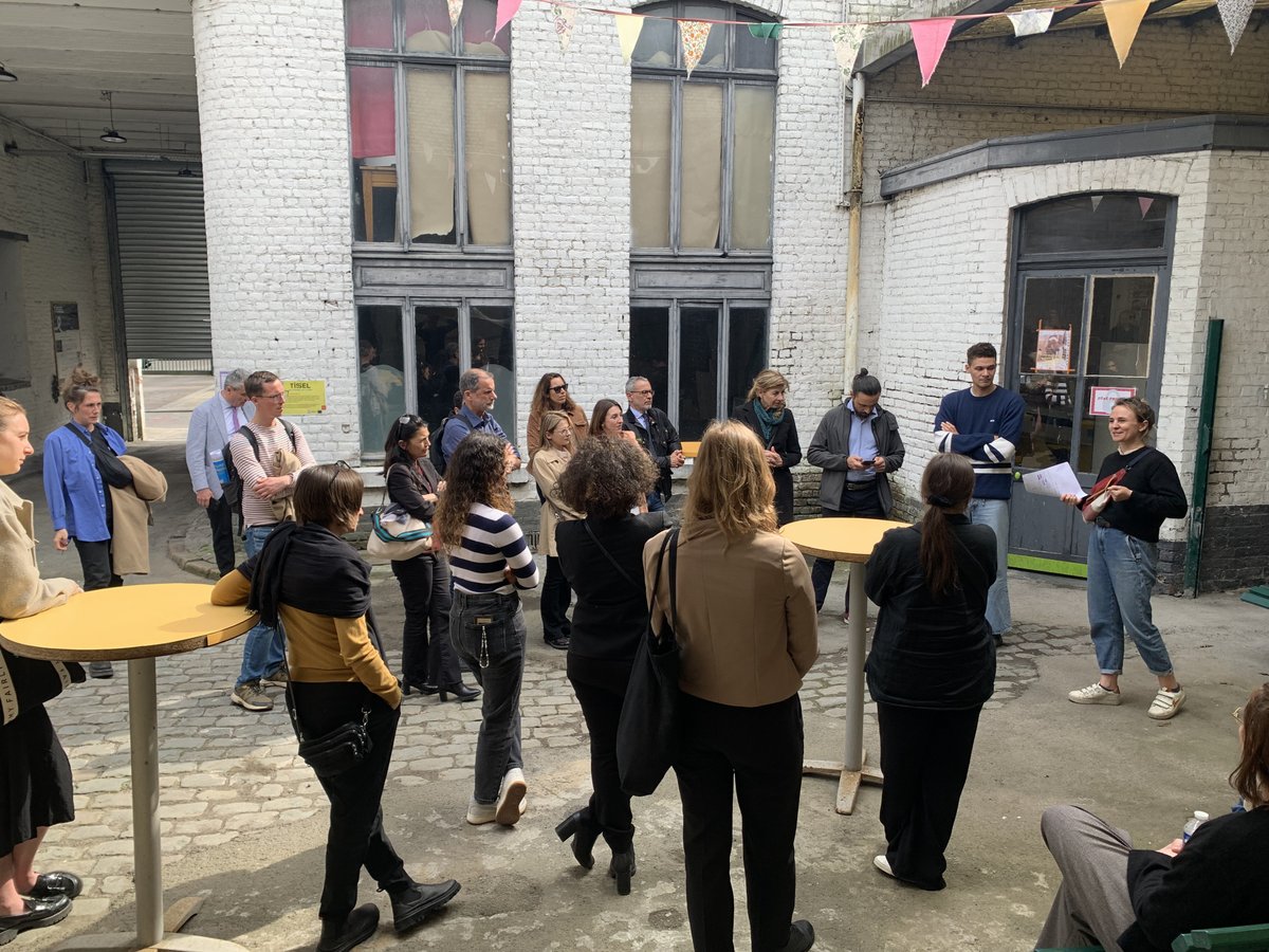 IMPETUS_IE's tweet photo. We’ve just wrapped up our 4th Interregional Thematic Seminar hosted by the @MetropoleLille, kicking off our new cycle on “Alternative financing models and mechanisms for temporary uses.” 

Two days of knowledge sharing, idea swapping, and fresh inspiration on temporary urbanism. https://t.co/IiVUNGg87c