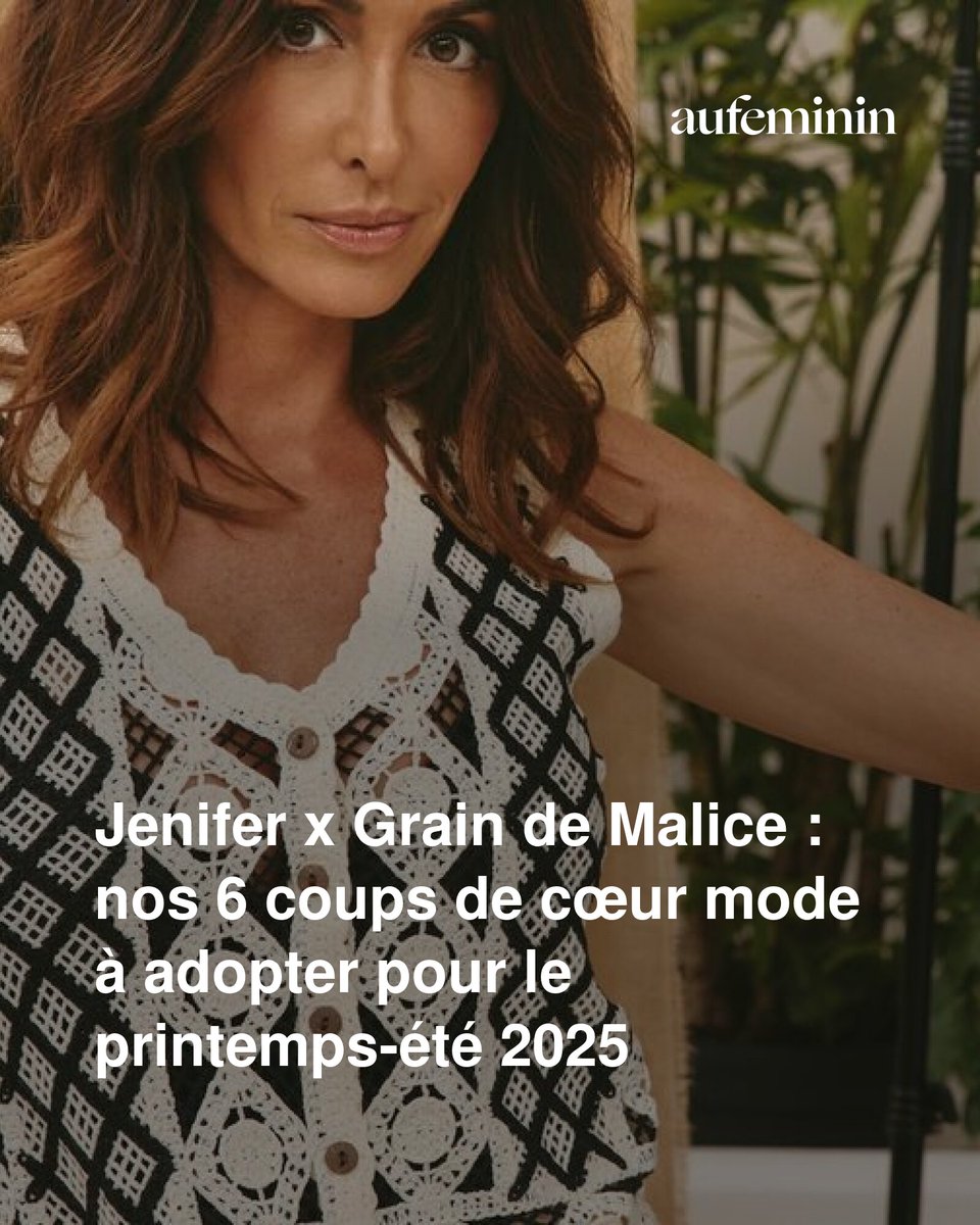 Jenifer et Grain de Malice dévoilent leurs must-haves mode du printemps ☀️✨
👉 l.aufeminin.com/82c