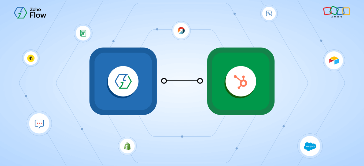 ZohoFlow's tweet image. Check out this article to learn more about how to integrate HubSpot CRM with other applications using Zoho Flow: zoho.com/flow/articles/… 

#Zoho #ZohoFlow #HubSpot