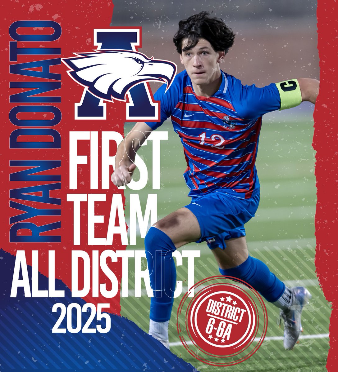 Congratulations to Senior Eagle, Ryan Donato! 🅰️🆙🦅
2025 District 6-6A First Team