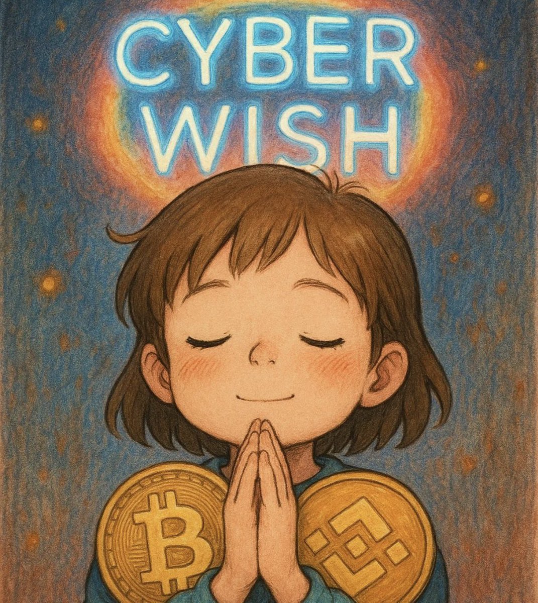 送一个 $BNB 助力你的梦想！请在评论区留言许愿！ #cyberwish